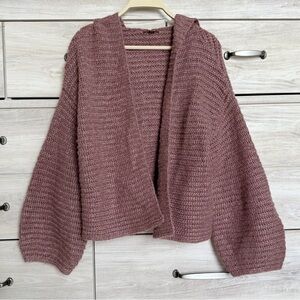 Wild Fable Oversized Balloon Sleeve Cardigan Sweater Size xs